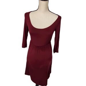 Pinkblush Scoop Neck 3/4 Sleeve Tunic Dress